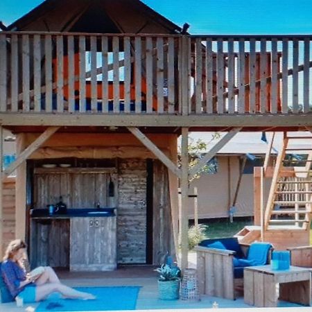 Tente Cabane Du Camping Hautoreille Bannes  المظهر الخارجي الصورة