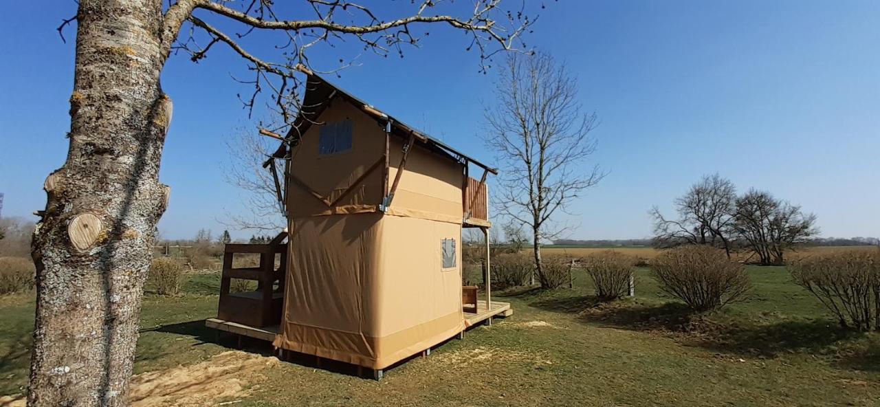 Tente Cabane Du Camping Hautoreille Bannes  المظهر الخارجي الصورة